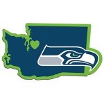 Seattle Seahawks Decal Home State Pride