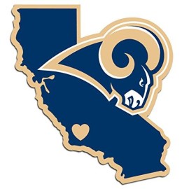 Los Angeles Rams Decal Home State Pride