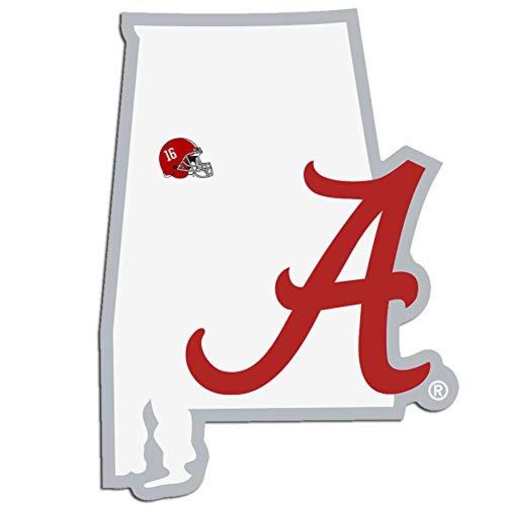 Alabama Crimson Tide Decal Home State Pride Style