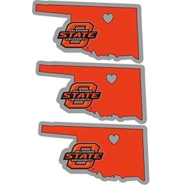 Oklahoma State Cowboys Decal Home State Pride Style - Special Order