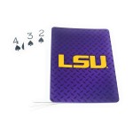 Lsu Tigers Playing Cards Diamond Plate