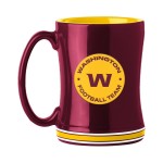 Washington Football Team Coffee Mug 14Oz Sculpted Relief