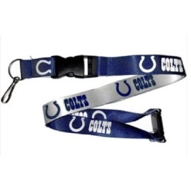 Indianapolis Colts Lanyard Reversible Blue And White