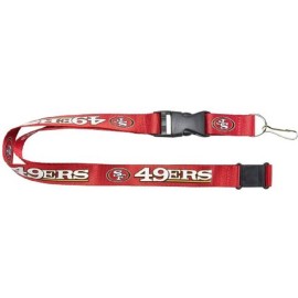 San Francisco 49Ers Lanyard Red Alternate