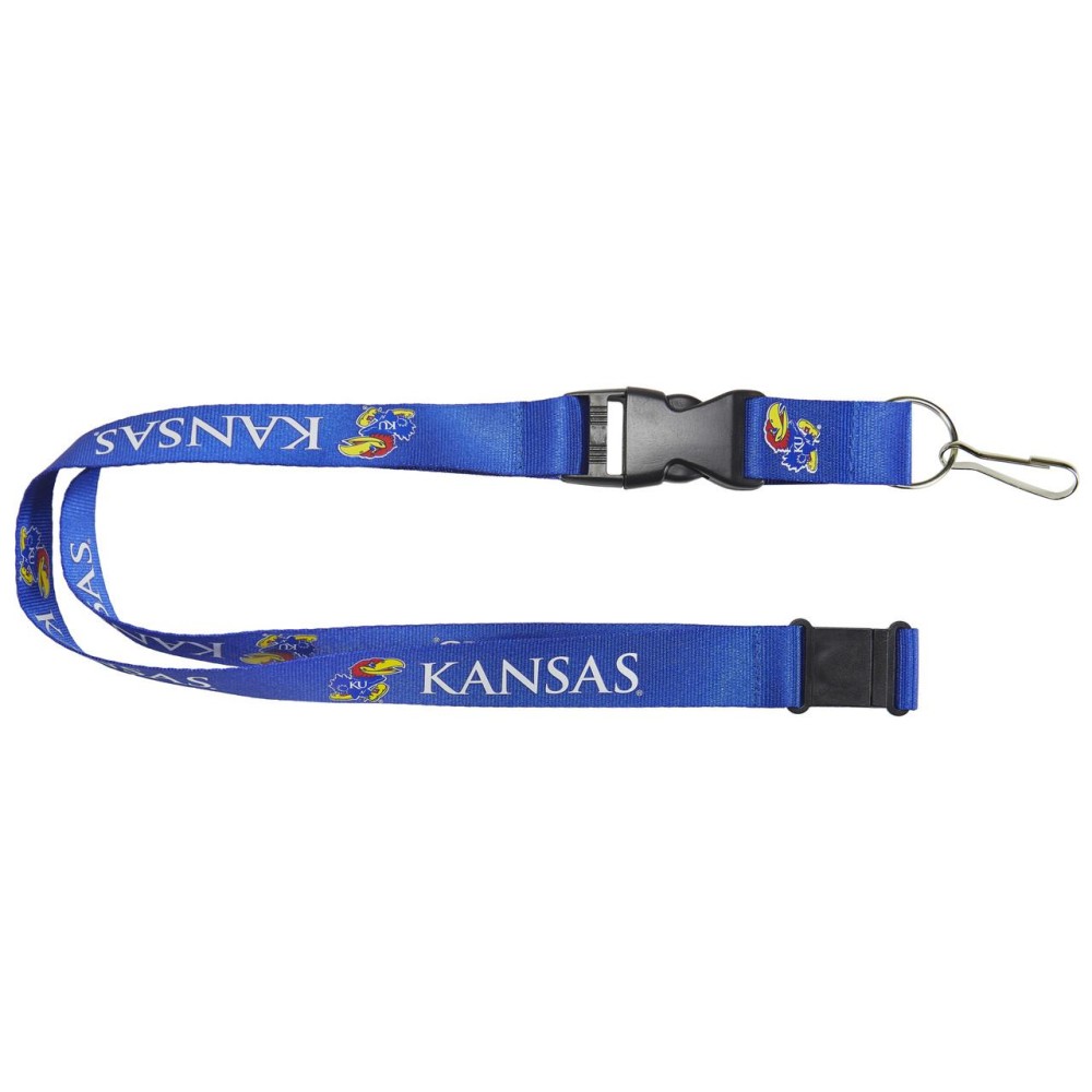 Kansas Jayhawks Lanyard Blue