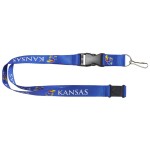 Kansas Jayhawks Lanyard Blue