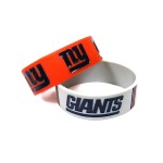 New York Giants Bracelets 2 Pack Wide