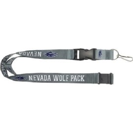 Nevada Wolfpack Lanyard Gray - Special Order