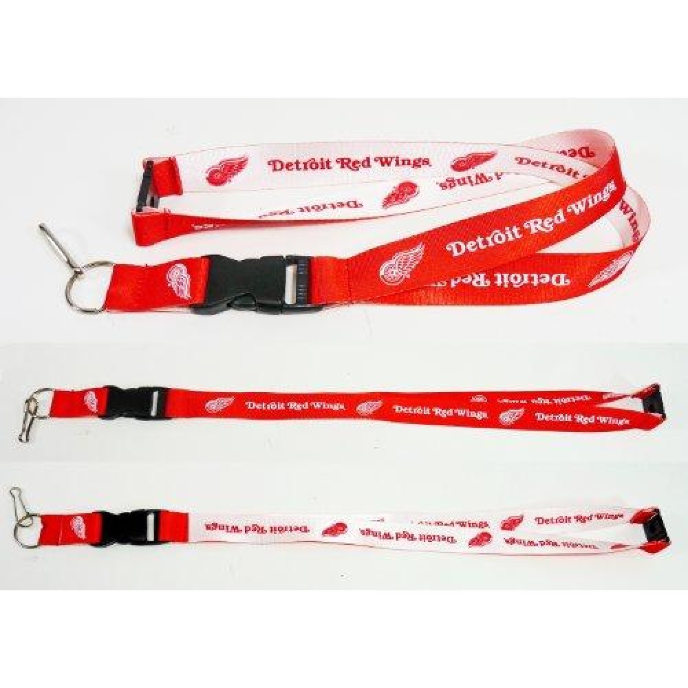 Detroit Red Wings Lanyard Reversible - Special Order