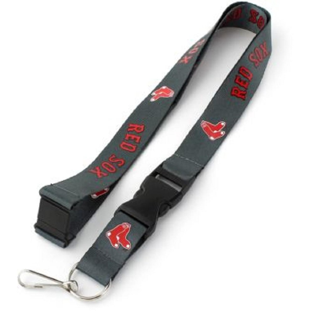 Boston Red Sox Lanyard Charcoal