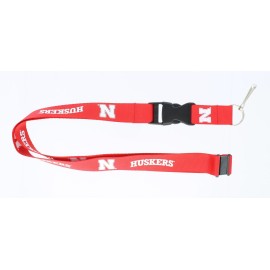 Nebraska Cornhuskers Lanyard Red