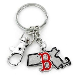 Boston Red Sox Keychain State Design - Special Order