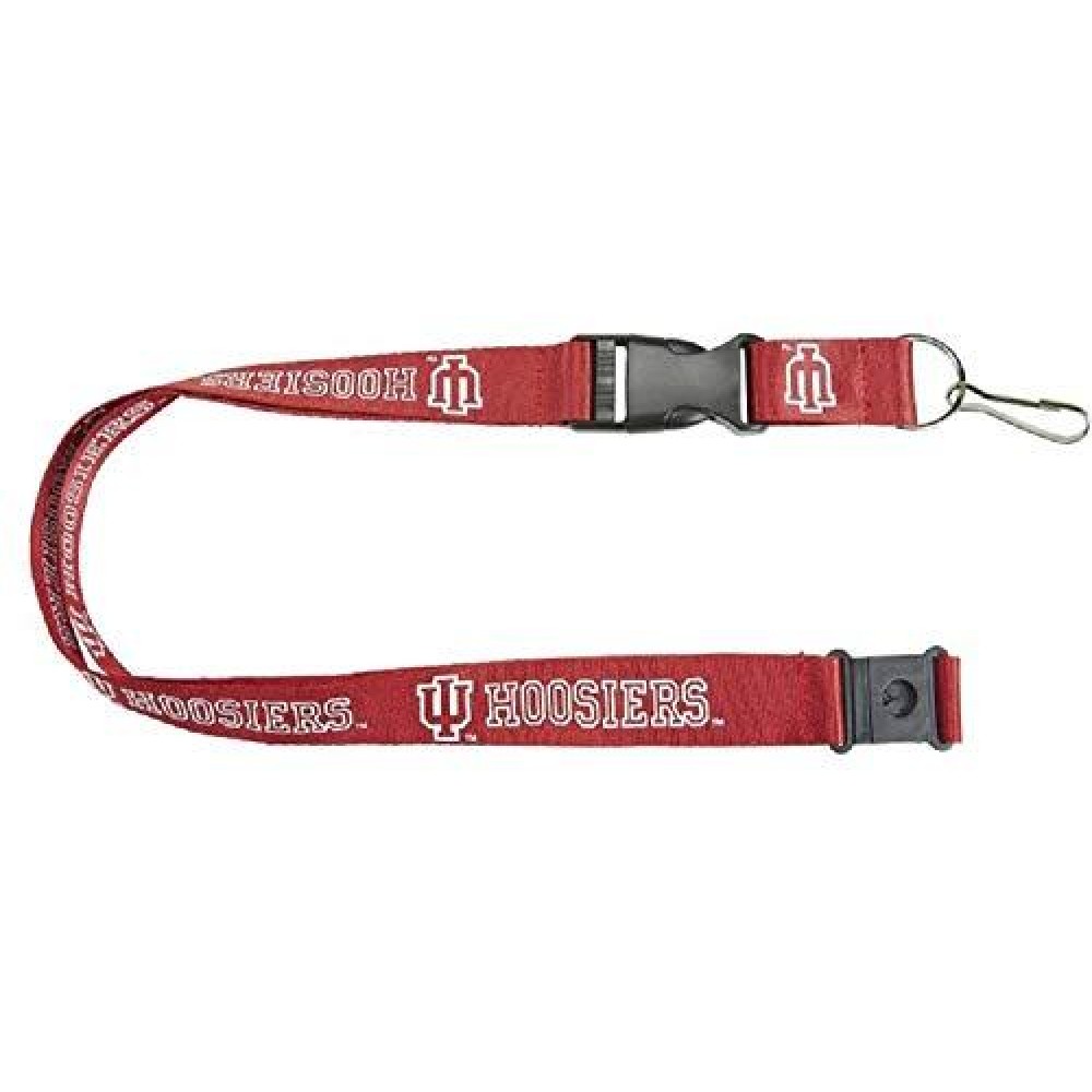 Indiana Hoosiers Lanyard Red