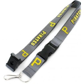 Pittsburgh Pirates Lanyard Charcoal