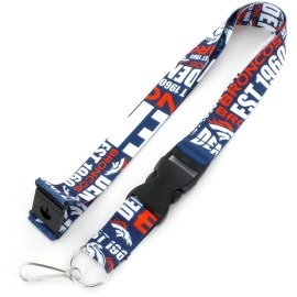 Denver Broncos Lanyard Breakaway Style Dynamic Design