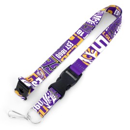 Lsu Tigers Lanyard Breakaway Style Dynamic Design