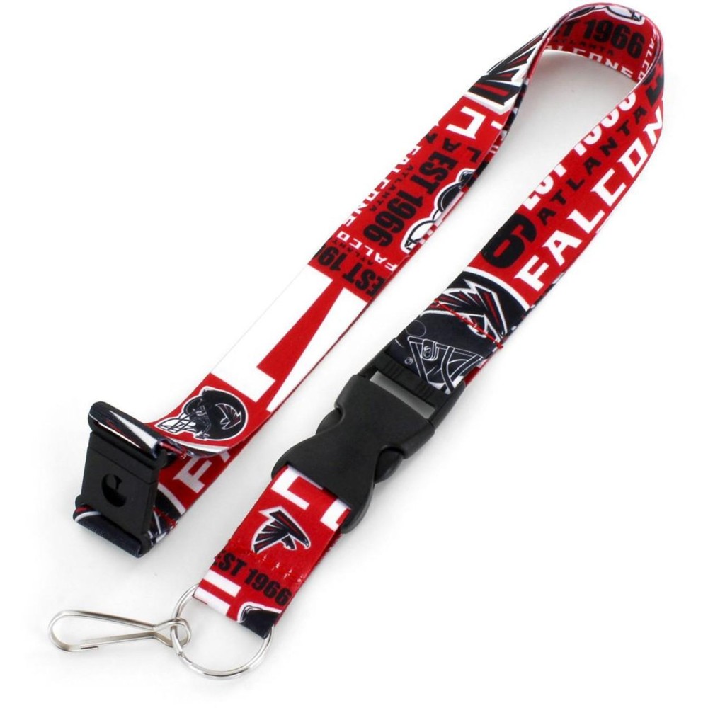 Atlanta Falcons Lanyard Breakaway Style Dynamic Design