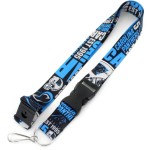 Carolina Panthers Lanyard Breakaway Style Dynamic Design