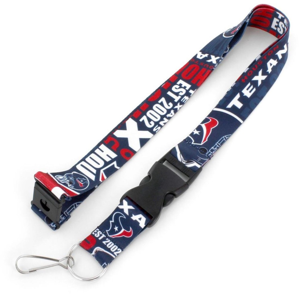 Houston Texans Lanyard Breakaway Style Dynamic Design