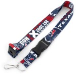 Houston Texans Lanyard Breakaway Style Dynamic Design