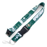 Michigan State Spartans Lanyard Breakaway Style Dynamic Design