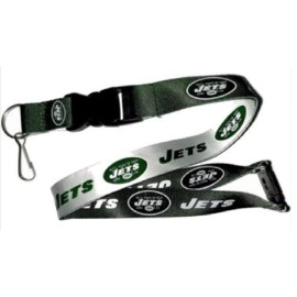 New York Jets Lanyard Reversible Green/White