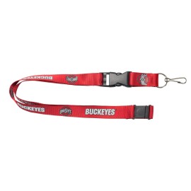 Ohio State Buckeyes Lanyard Red