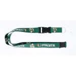 Miami Hurricanes Lanyard Green