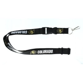 Colorado Buffaloes Lanyard Black - Special Order