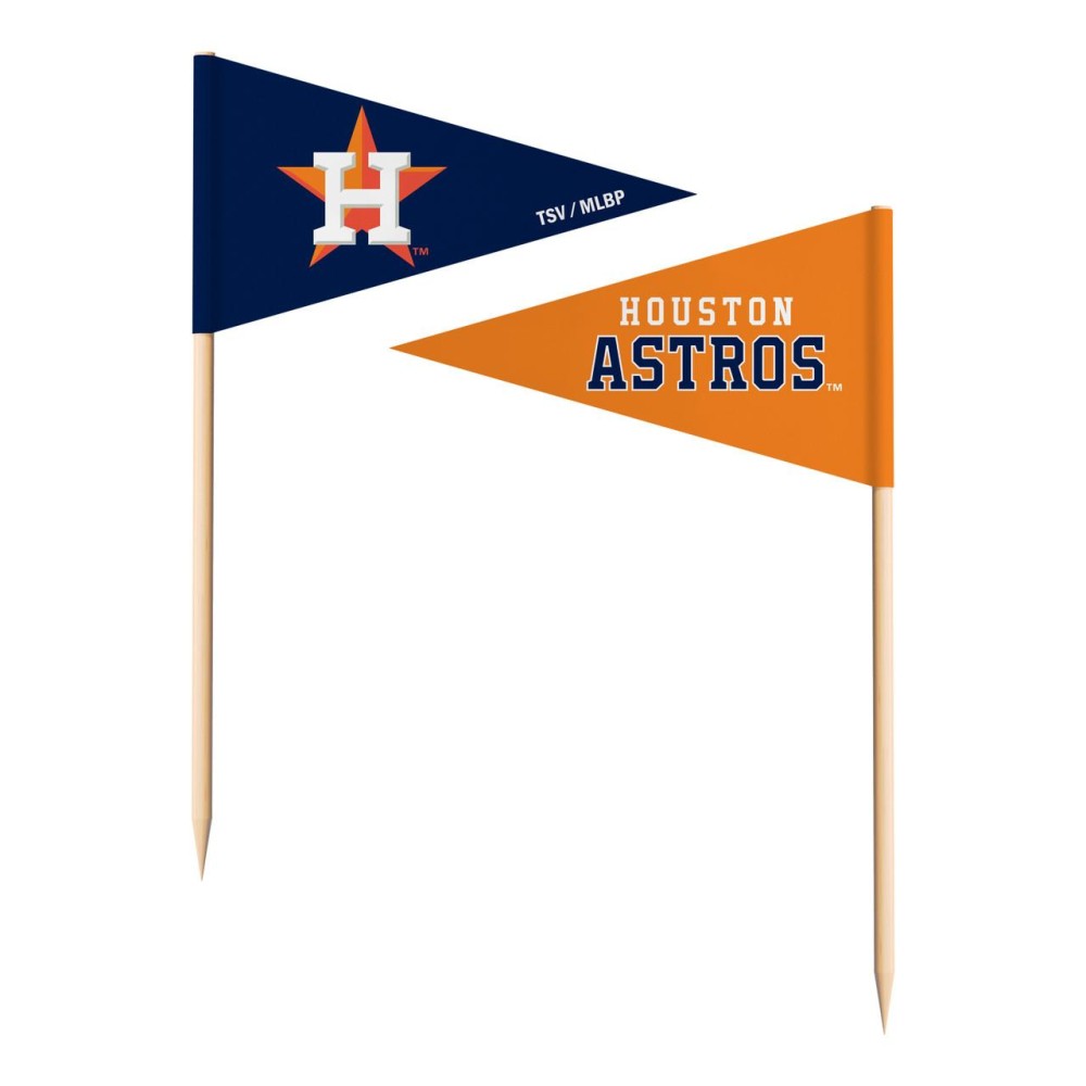 Houston Astros Toothpick Flags