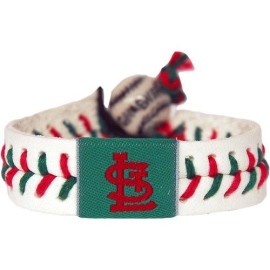 St. Louis Cardinals Bracelet Baseball Holiday Design Co