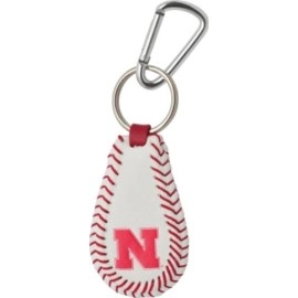 Nebraska Cornhuskers Keychain Classic Baseball Co