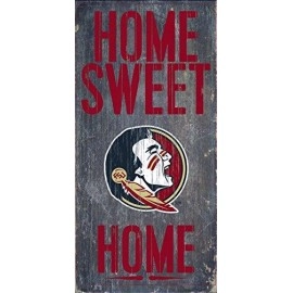 Florida State Seminoles Wood Sign - Home Sweet Home 6