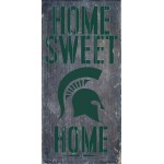 Michigan State Spartans Wood Sign - Home Sweet Home 6