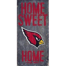 Arizona Cardinals Wood Sign - Home Sweet Home 6