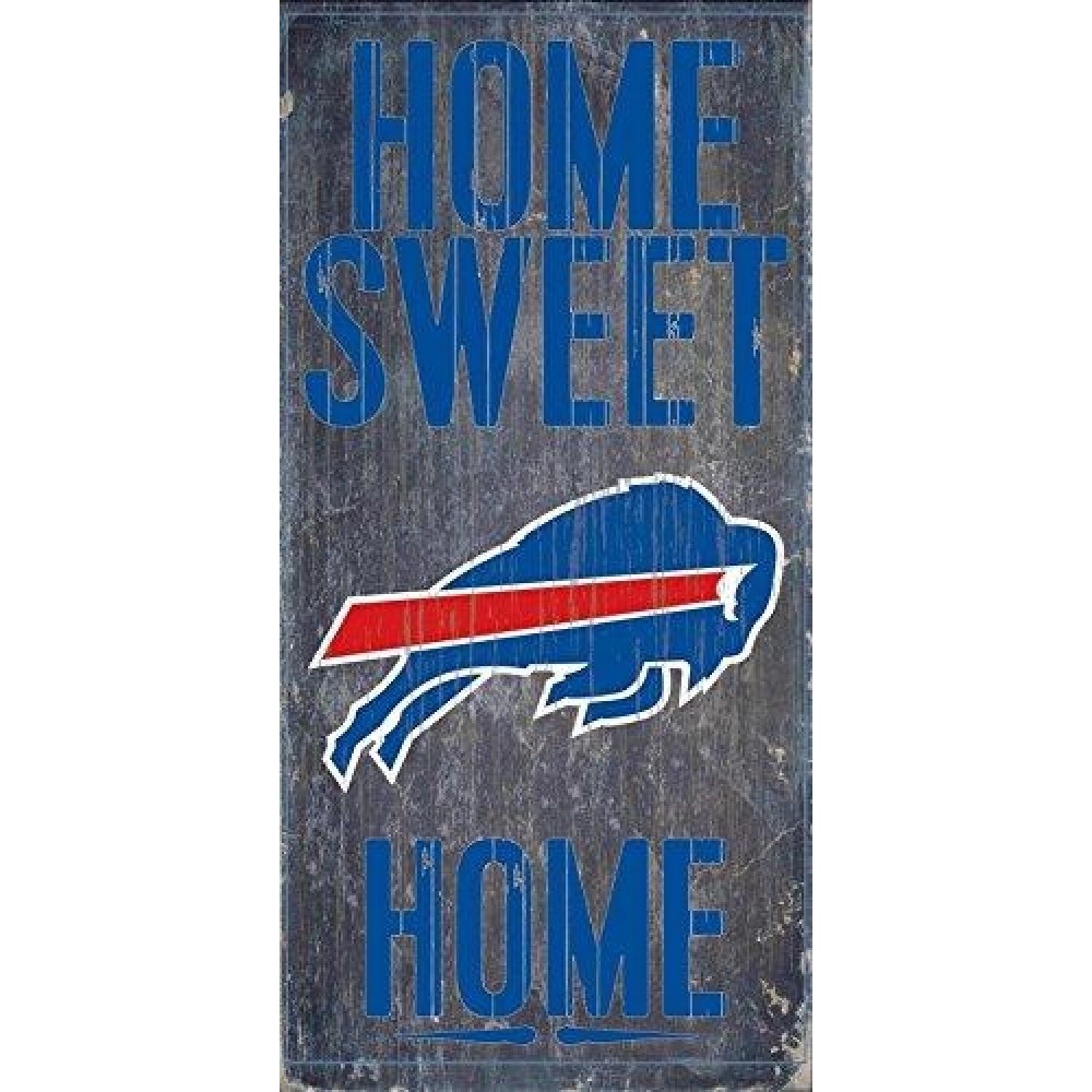 Buffalo Bills Wood Sign - Home Sweet Home 6