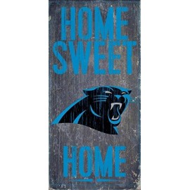 Carolina Panthers Wood Sign - Home Sweet Home 6