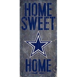 Dallas Cowboys Wood Sign - Home Sweet Home 6