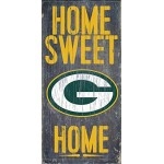 Green Bay Packers Wood Sign - Home Sweet Home 6