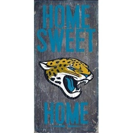 Jacksonville Jaguars Wood Sign - Home Sweet Home 6