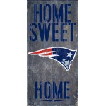 New England Patriots Wood Sign - Home Sweet Home 6