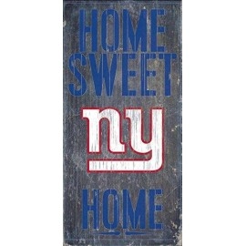 New York Giants Wood Sign - Home Sweet Home 6