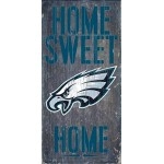 Philadelphia Eagles Wood Sign - Home Sweet Home 6
