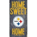 Pittsburgh Steelers Wood Sign - Home Sweet Home 6