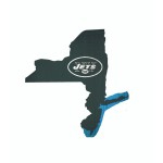 New York Jets Sign Wood 12 Inch Team Color State Shape Design