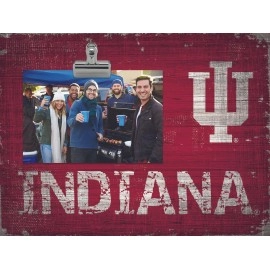 Indiana Hoosiers Clip Frame - Special Order