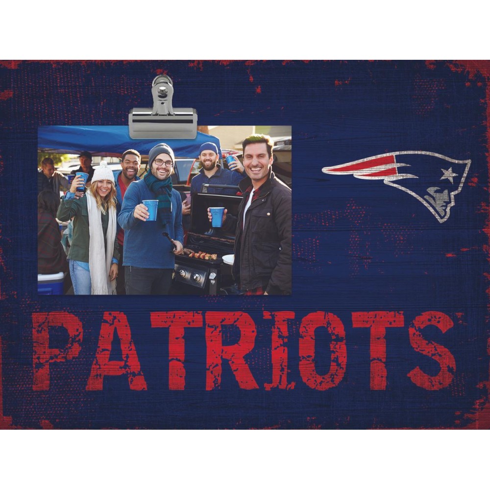 New England Patriots Clip Frame - Special Order