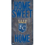 Kansas City Royals Sign Wood 6X12 Home Sweet Home Design