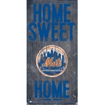 New York Mets Sign Wood 6X12 Home Sweet Home Design