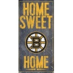 Boston Bruins Sign Wood 6X12 Home Sweet Home Design